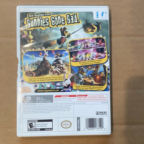 Wii Ubisoft Rayman Raving Rabbids - Picture 2 of 3